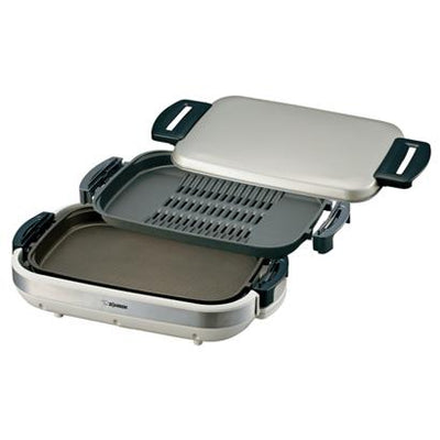 ホットプレート やきやき シルバー プレート2枚 象印 EA-JB20-SA