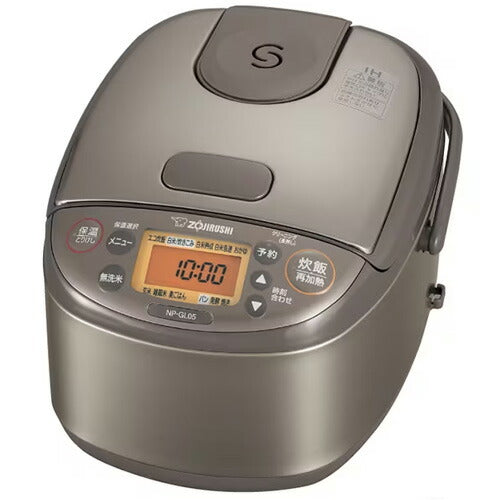 ZOJIRUSHI 象印 極め炊き NP-GL05-XT IH炊飯ジャー 3合炊き ステンレスブラウン