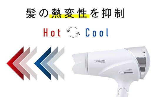 プロテクトイオン ヘアードライヤー テスコム TID5000-A