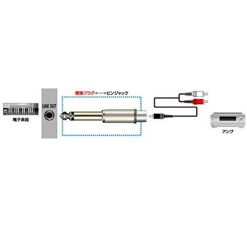 JVCケンウッド ピンジャック-標準プラグ AP-102A
