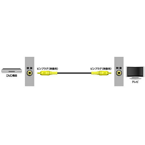 JVCケンウッド ピンプラグx1-ピンプラグx1 1m VX-10G