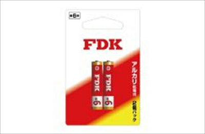 FDK アルカリ乾電池 単6形 1.5V 2P ブリスターパック LR8D425F（2B）