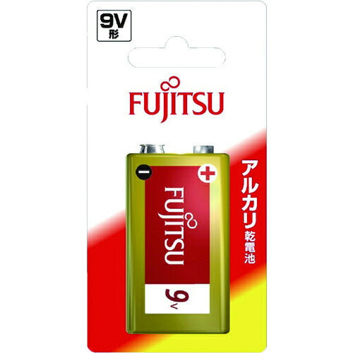 富士通 FUJITSU アルカリ乾電池 9V 1個 6LR61F B アルカリ電池