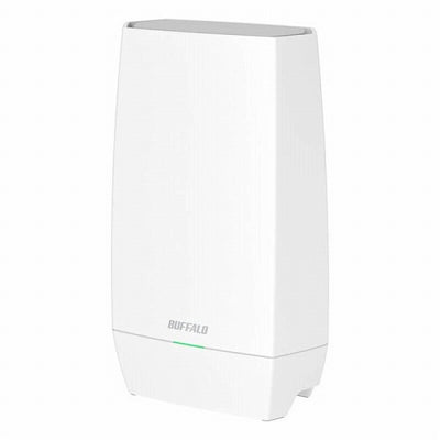 バッファロー ワイヤレスルーター 無線LAN親機 WiFiトライバンドルーター 11ax/ac/n/a/g/b 2401+2401+573Mbps WiFi6E/Ipv6対応 ホワイト WNR-5400XE6/D