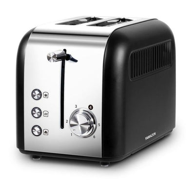 ポップアップトースター 2枚焼き ブラック YAMAZEN YUC-S851-B