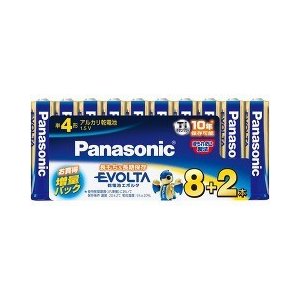 パナソニック Panasonic EVOLTA エボルタ 単4形 アルカリ乾電池 10本入 LR03EJSP/10S