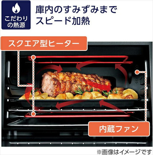 デロンギ（DeLonghi） スフォルナトゥット コンベクションオーブン ホワイト 14L EO12562J－WN