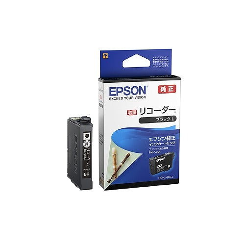 エプソン EPSON 純正インクカートリッジ RDH-BK-L 大容量ブラック