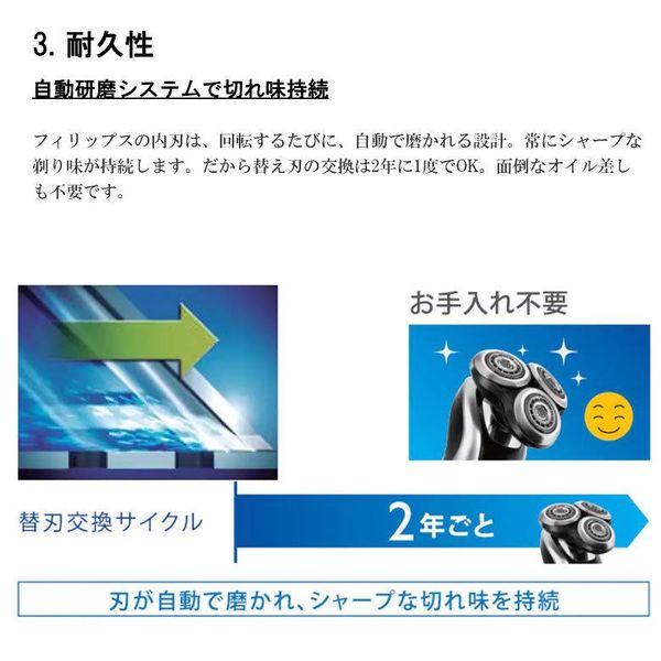 メンズシェーバー 9000シリーズ クロームシルバー クロームシルバー [回転刃] フィリップス S998550