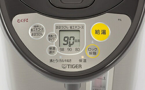 タイガー 魔法瓶 VE 電気 ポット 2.2L とく子さん PIL-A220-T